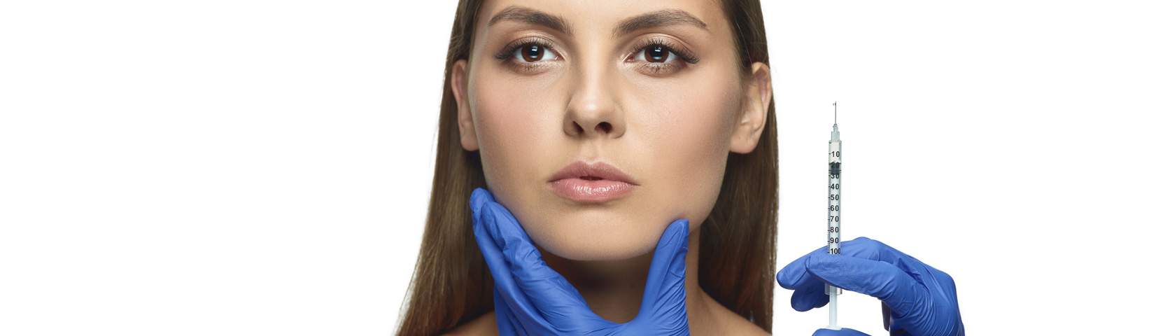 close up portrait young woman white wall filling surgery procedure face contouring concept women s health beauty cosmetology self care body skin care anti aginga